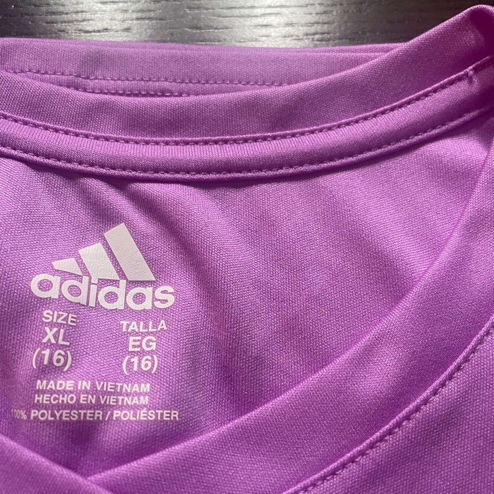 Adidas girls tops